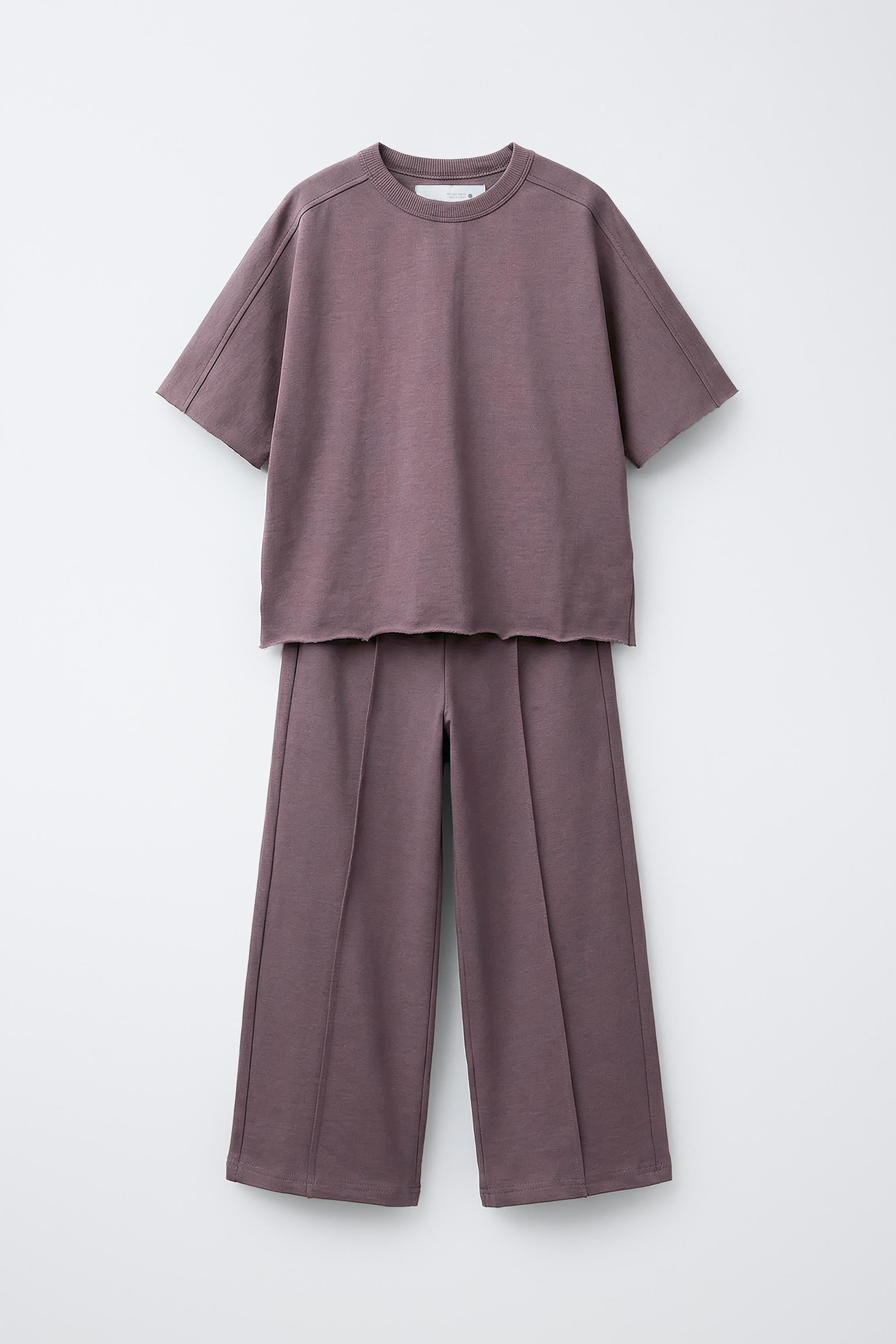 HEAVY WEIGHT TOP AND CULOTTES SET